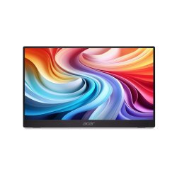 Acer PM161QB1bmiuux Moniteur portable Noir 39,6 cm (15.6") 1920 x 1080 pixels