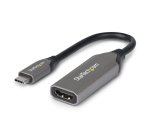 StarTech.com Adaptateur USB-C vers HDMI, 8K 60 Hz / 4K 120 Hz, Compatible Thunderbolt / USB4, Convertisseur USB C vers HDMI 2.1, HDR10+, Câble de 20 cm