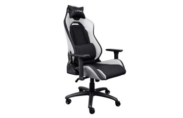 Trust GXT 714 RUYA Sedia per gaming universale Nero, Bianco