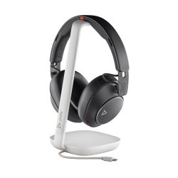 Poly Micro-casque Voyager Surround 85 UC USB-C + adaptateur USB-C/A + base de chargement