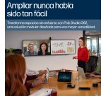 HP Poly Sistema de videoconferencia G62 con kit de placa de montaje