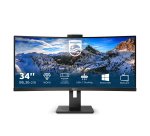 Philips P Line 346P1CRH/00 écran plat de PC 86,4 cm (34") 3440 x 1440 pixels UltraWide Quad HD LED Noir