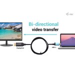 i-tec USB-C DisplayPort Bi-Directional Cable Adapter 8K/30Hz 150cm