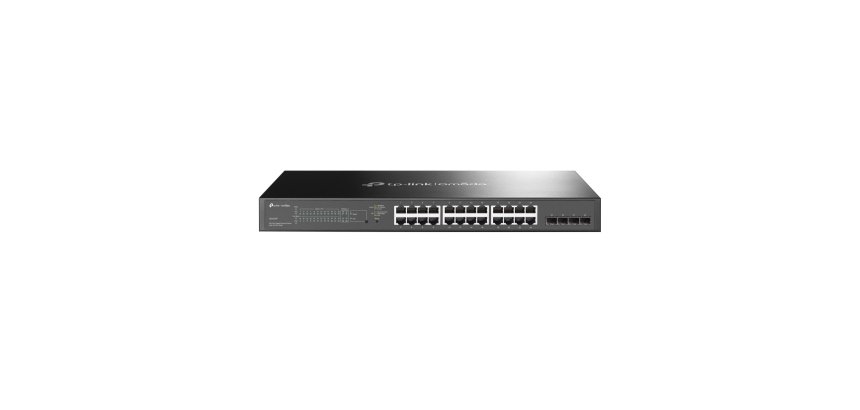 TP-Link Omada TL-SG2428P Gestito L2/L2+ Gigabit Ethernet (10/100/1000) Supporto Power over Ethernet (PoE) 1U Nero