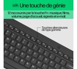 HP 330 Wireless Mouse and Keyboard Combination Included Universal RF Wireless AZERTY Belgian Black