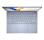 ASUS Vivobook S14 OLED S5406MA-QD199X Intel Core Ultra 7 155H Ordinateur portable 35,6 cm (14") WUXGA 16 Go LPDDR5x-SDRAM 1 To SSD Wi-Fi 6E (802.11ax) Windows 11 Pro Bleu