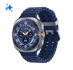 Samsung Galaxy Watch Ultra 3.81 cm (1.5") AMOLED 47 mm Digital 480 x 480 pixels Touchscreen 4G Titanium Wi-Fi GPS (satellite)