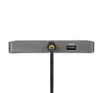 StarTech.com QUAD-USB-HDMI-ADAPT station d'accueil Avec fil USB 3.2 Gen 1 (3.1 Gen 1) Type-C Gris
