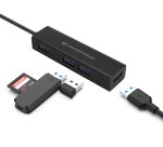 Conceptronic HUBBIES07B hub di interfaccia USB 3.2 Gen 1 (3.1 Gen 1) Type-C 5000 Mbit/s Nero