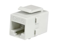StarTech.com Coupleur RJ45 de type Keystone Jack Cat 6 F/F - Blanc