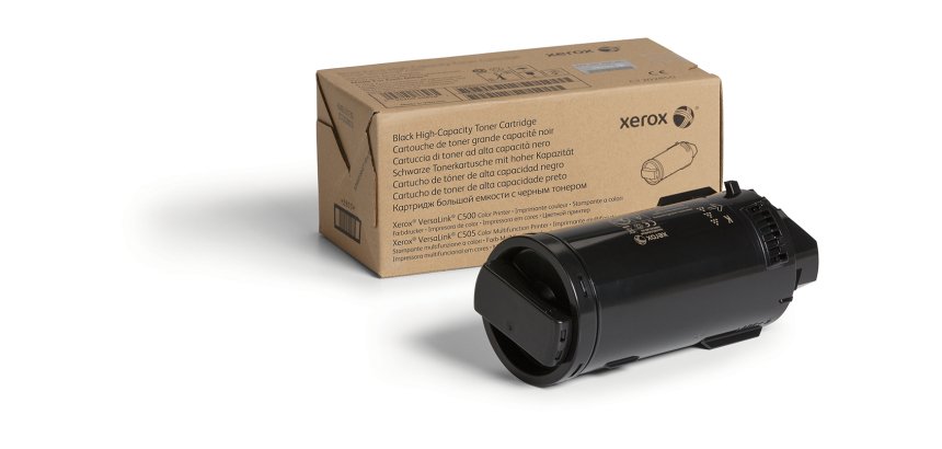 Xerox Cartouche de toner Noir de Grande capacité Imprimante couleur ® VersaLink® C500/multifonctions ® VersaLink® C505 (12100 pages) - 106R03876