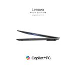 Lenovo ThinkPad X9-14 Gen 1 Copilot+ PC Intel Core Ultra 7 258V Laptop 35.6 cm (14") WUXGA 32 GB LPDDR5x-SDRAM 1 TB SSD Wi-Fi 7 (802.11be) Windows 11 Pro Italian Grey