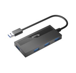 Equip 128956 hub de interfaz USB 3.2 Gen 1 (3.1 Gen 1) Type-A 5000 Mbit/s Negro