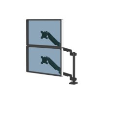 Fellowes Platinum Series Bras porte-écrans double vertical - Noir