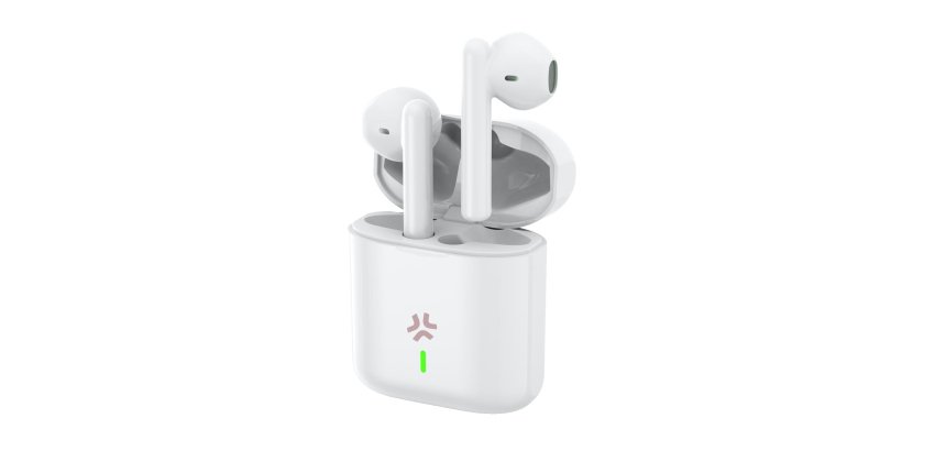 Celly PULSESOUNDWH cuffia e auricolare Wireless In-ear Musica e Chiamate Bianco