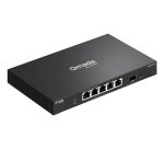 TP-Link ES206XPP-M2 commutateur réseau Géré L2 2.5G Ethernet (100/1000/2500) Connexion Ethernet, supportant l'alimentation via ce port (PoE) Montage sur le bureau ou sur le mur Noir