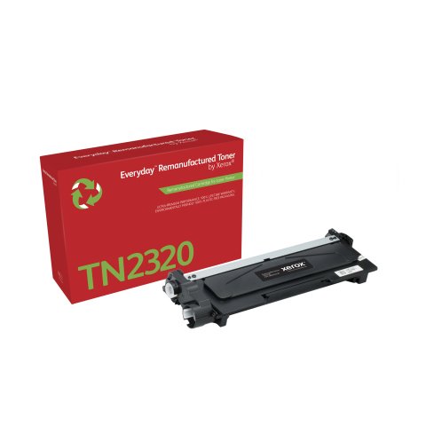 Tóner Everyday™ Mono remanufacturado de Xerox es compatible con Brother TN2320, Capacidad alta