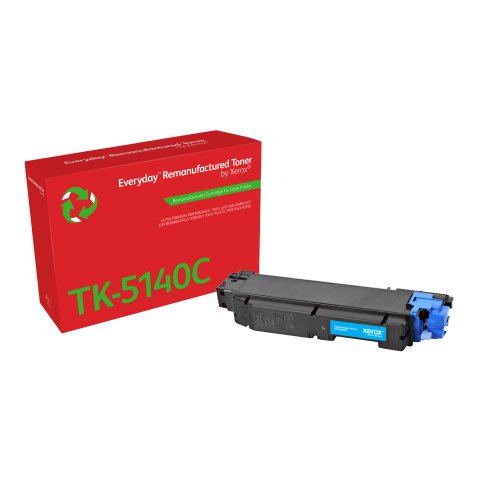 Toner rigenerato Everyday™ di Xerox Ciano compatibile con Kyocera TK-5140C, Capacità standard