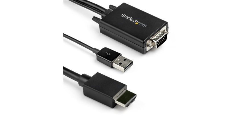 StarTech.com Cavo adattatore convertitore da VGA a HDMI da 2 m - Alimentazione USB - 1080p