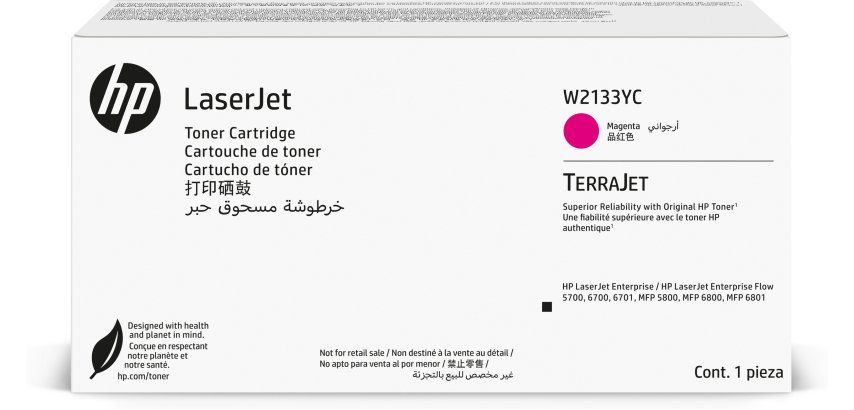 HP Cartuccia Toner originale magenta ad uso contrattuale LaserJet W2133YC