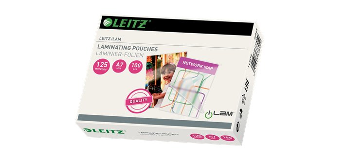 Pochette de plastification, A7, brillant, 250 microns