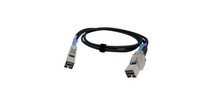 QNAP CAB-PCIE10M-8644-4X câble Serial Attached SCSI (SAS) 1 m Noir