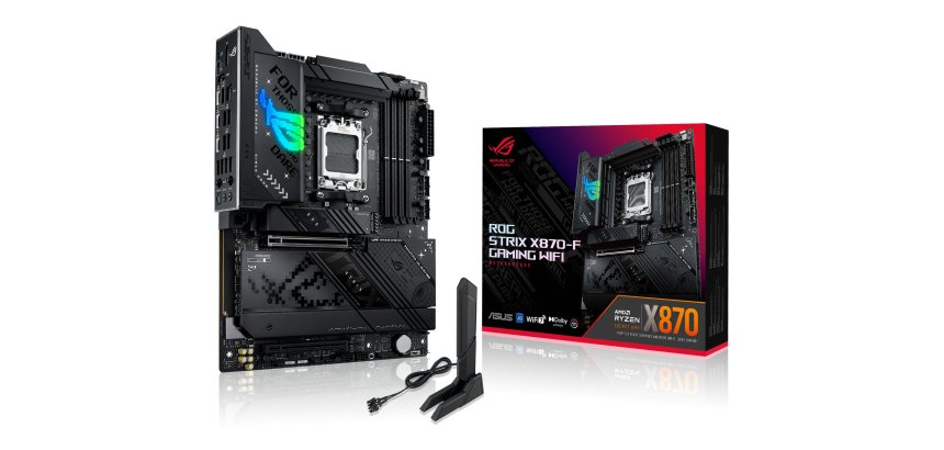 ASUS ROG STRIX X870-F GAMING WIFI AMD X870 Emplacement AM5 ATX