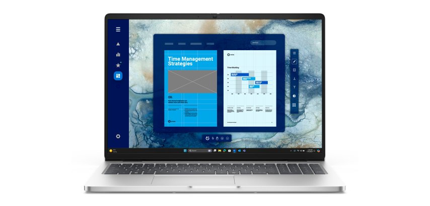 DELL Pro 16 PC16250 Intel Core Ultra 7 265U Ordinateur portable 40,6 cm (16") Full HD+ 16 Go DDR5-SDRAM 512 Go SSD Wi-Fi 6E (802.11ax) Windows 11 Pro Platine Français