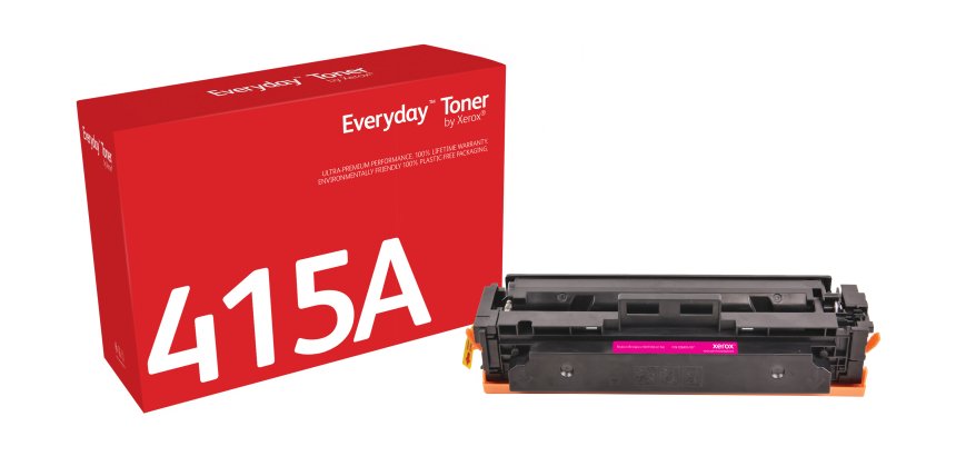 Toner Everyday™ _OEM_NAME_ Magenta de Xerox compatible avec HP 415A (W2033A), Capacité standard