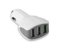 Celly CC3USBTURBOWH mobile device charger Smartphone, Tablet White Cigar lighter Auto