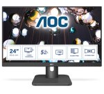 AOC E1 24E1Q écran plat de PC 60,5 cm (23.8") 1920 x 1080 pixels Full HD LED Noir