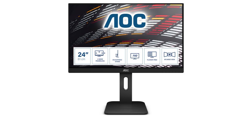 AOC P1 X24P1 Monitor PC 61 cm (24") 1920 x 1200 Pixel WUXGA LED Nero