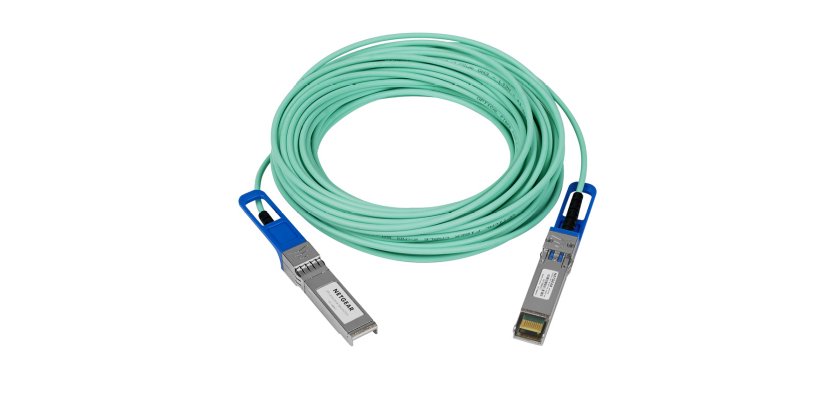NETGEAR AXC7615 câble InfiniBand et à fibres optiques 15 m SFP+ Turquoise