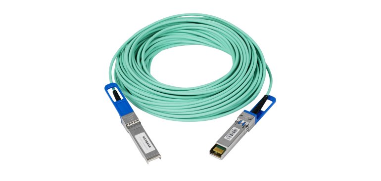 NETGEAR AXC7620 câble InfiniBand et à fibres optiques 20 m SFP+ Turquoise