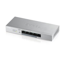 Zyxel GS1200-5HP v2 Gestionado Gigabit Ethernet (10/100/1000) Energía sobre Ethernet (PoE) Gris