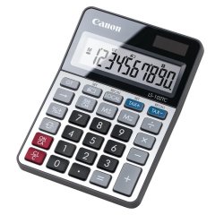 Canon LS-102 TC calculator Desktop Basic Black, Metallic