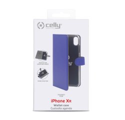 Celly Wally mobile phone case 15.5 cm (6.1") Wallet case Blue