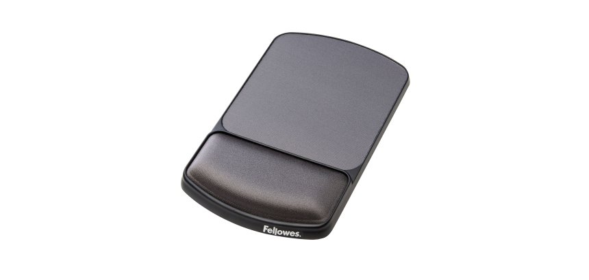 Fellowes Angle Adjustable Mouse Pad Wrist Support Premium Gel