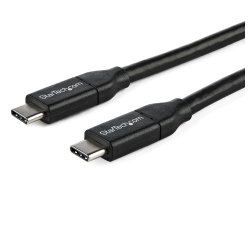 StarTech.com USB-C to USB-C Cable w/ 5A PD - M/M - 1 m (3 ft.) - USB 2.0 - USB-IF Certified