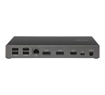 StarTech.com USB C Dock - Triple 4K Monitor USB Type-C Docking Station - 100W Power Delivery - DP 1.4 Alt Mode & DSC, 2x DisplayPort 1.4/HDMI 2.0 - 6xUSB (2x 10Gbps), SD - Windows/Chrome