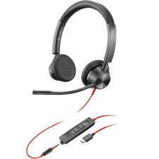 POLY Blackwire 3325 USB-C 3.5mm Stereo Headset