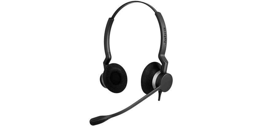 Jabra Biz 2300 Casque Avec fil Arceau Bureau/Centre d'appels USB Type-A Noir