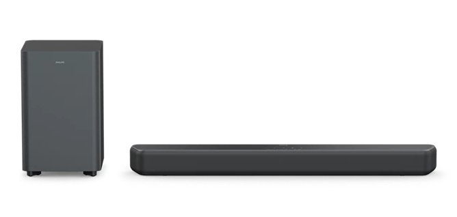Philips TAB5601/10 altoparlante soundbar Grigio 2.1 canali 145 W