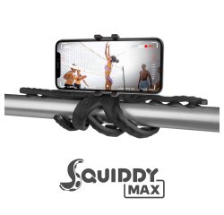 Celly Squiddy Max treppiede Smartphone/fotocamera di azione 6 gamba/gambe Nero