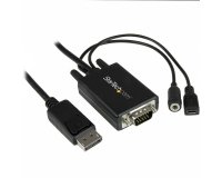 StarTech.com Câble adaptateur DisplayPort vers VGA de 3 m avec audio - M/M - 1920x1200 / 1080p