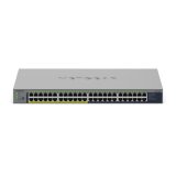 NETGEAR GS748PP Non-géré Gigabit Ethernet (10/100/1000) Connexion Ethernet, supportant l'alimentation via ce port (PoE) Gris