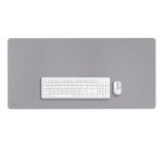 Trust Benya XXL desk pad Polyvinyl chloride (PVC) Grey