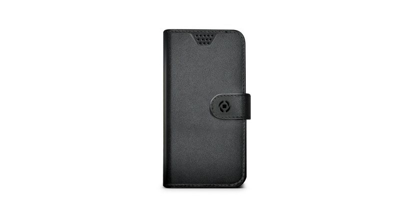 Celly WALLY UNICA mobile phone case 12.7 cm (5") Wallet case Black