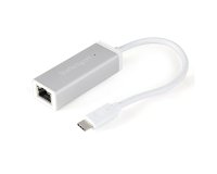 StarTech.com Adaptateur USB-C vers Gigabit Ethernet - Aluminium - Compatible avec le port Thunderbolt 3 - Adaptateur Réseau USB de Type-C