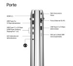 HP DP9J8AT laptop AMD Ryzen™ 5 220 Computer portatile 40,6 cm (16") WUXGA 16 GB DDR5-SDRAM 512 GB SSD Wi-Fi 6E (802.11ax) Windows 11 Pro Argento